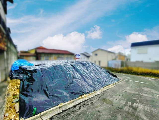 日進市梅森町新田土地の外観
