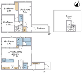 杉並区成田東1丁目　新築戸建の画像