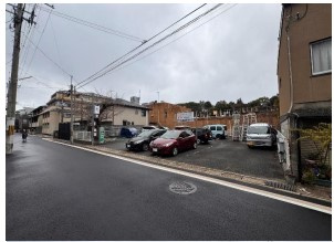 【外観】 | 鹿ケ谷西寺ノ前町　土地【建築条件無し・現況コインパーキング】