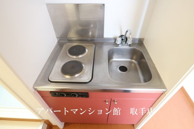 レオパレスサンフラワーのキッチン|画像4