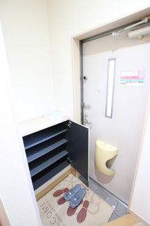 南向きのバルコニーです