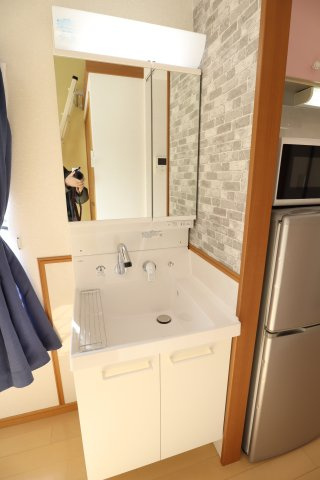 クイーンパレス住吉の洗面所