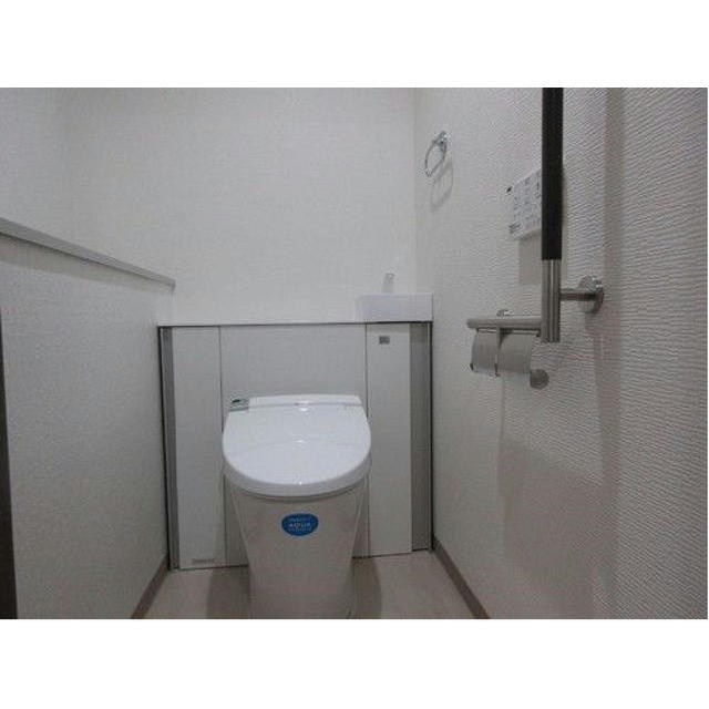 岐阜市下太田町の賃貸マンションのトイレ