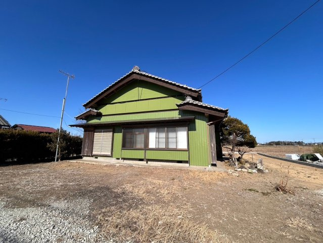 中古一戸建住宅の庭