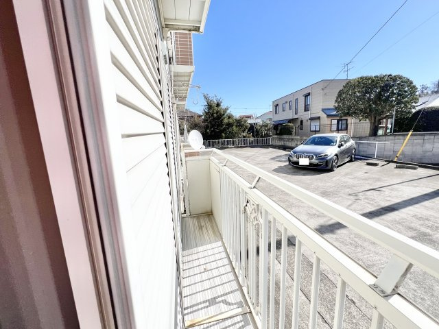 ウエストハイツⅡのバルコニー