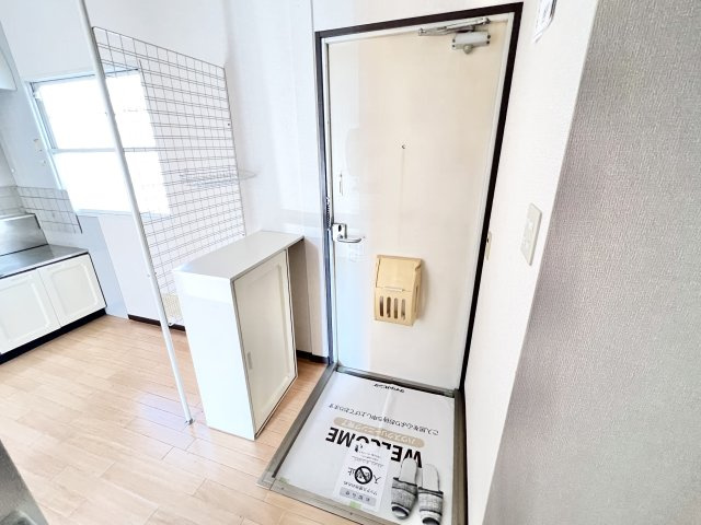 ウエストハイツⅡの玄関