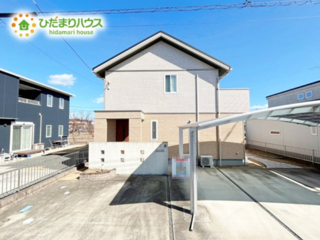 【外観】 | 笠間市旭町　中古戸建 | セキスイハイム様施工の太陽光・蓄電池付のお家です！