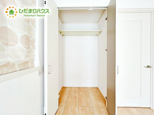 【収納】 | 笠間市旭町　中古戸建 | ハンガーパイプ付でお洋服の出し入れもラクラクです！