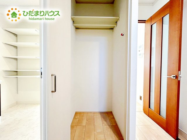【収納】 | 笠間市旭町　中古戸建 | 家族みんなで共同で使える便利な廊下収納！