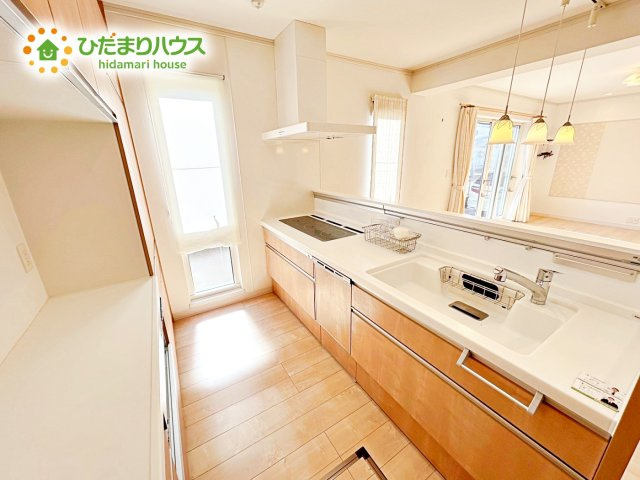 【キッチン】 | 笠間市旭町　中古戸建 | IHコンロでお子様とご一緒にお料理はいかがでしょうか(^^)/