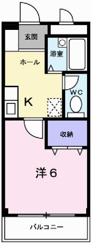 ロジュマン松嶋の間取り