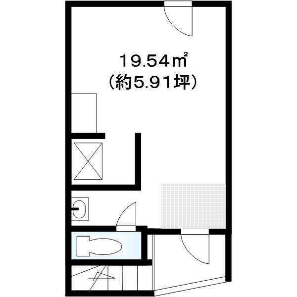 リラクゼビルの間取り
