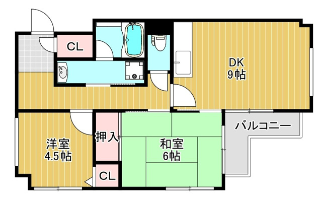 【間取り】 | ガーデンパレス深井