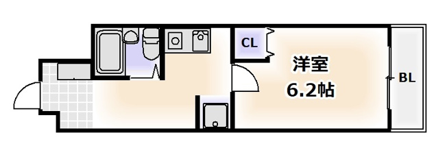 【間取り】 | メロディーハイム夕陽丘