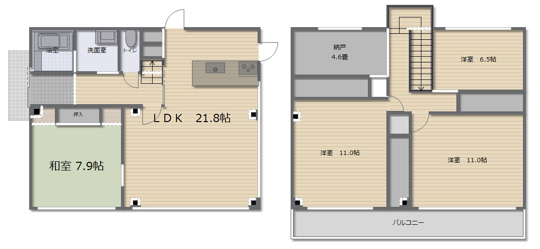 潮見台2丁目　中古戸建