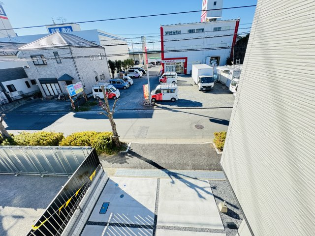 八潮市緑町５丁目新築戸建【柳之宮小学校：7分】の展望|バルコニーより道路側眺望