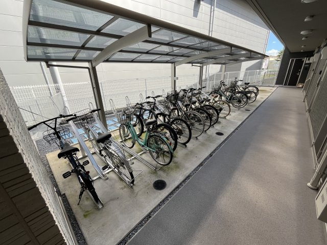 アクトルシェリアの駐車場|駐輪場です