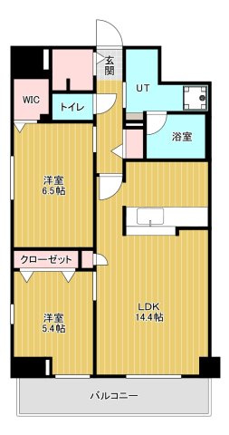 クランリベレ明石の間取り