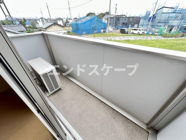 グランジェⅠのバルコニー|高崎、前橋エリアのお部屋探しはエンドスケープまで！お客様の理想お聞かせ下さい♪