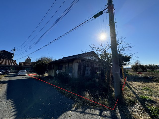 ‐三丁目不動産-　本庄市今井　売地の外観