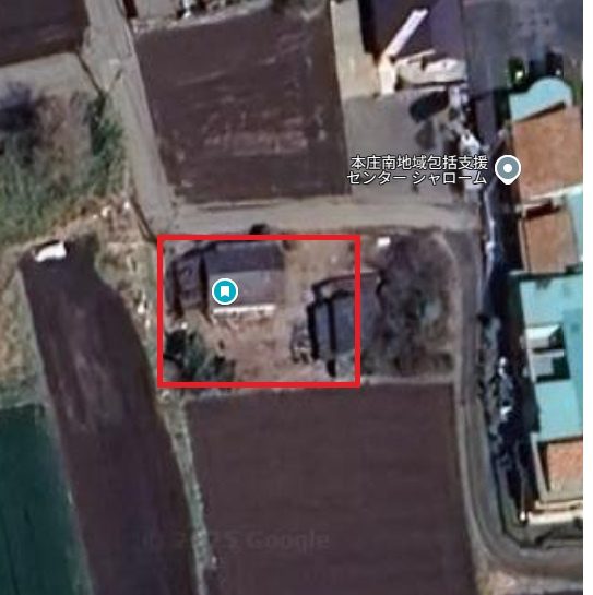 ‐三丁目不動産-　本庄市今井　売地の地図