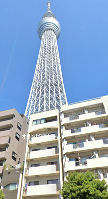 【外観】 | ストークメゾン業平　業平2丁目　角　部屋　リ　フォーム済　押上駅2分　