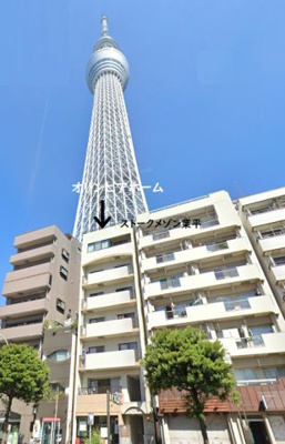 【外観】 | ストークメゾン業平　業平2丁目　角　部屋　リ　フォーム済　押上駅2分　