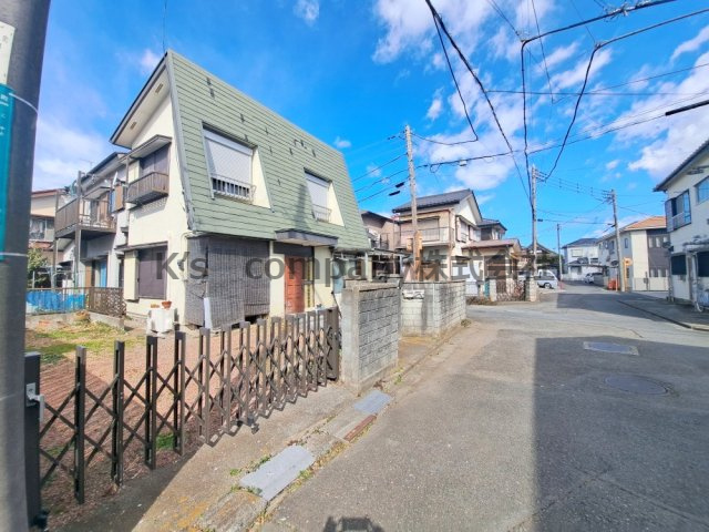 高座郡寒川町小谷3丁目　建築条件なし　売地の前面道路含む現地写真|前面道路の様子です◇