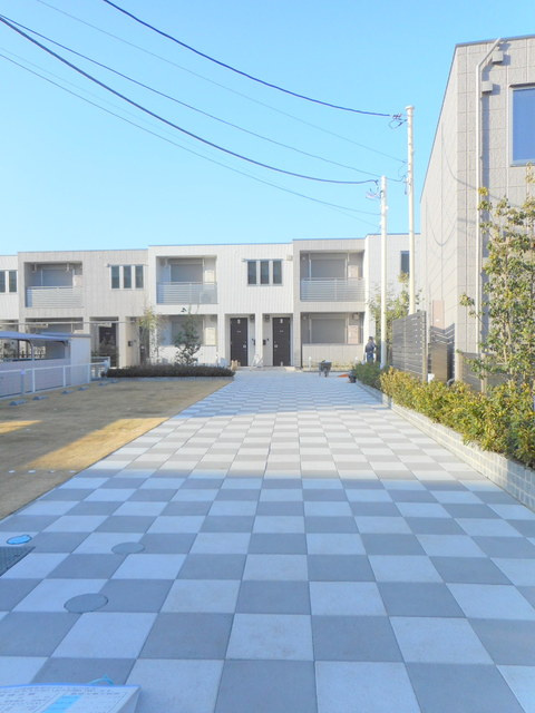 ボヌールメゾン調布のエントランス|アプローチ