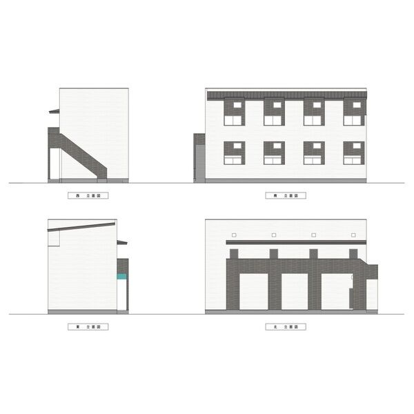 レインボーティアラの外観パース
