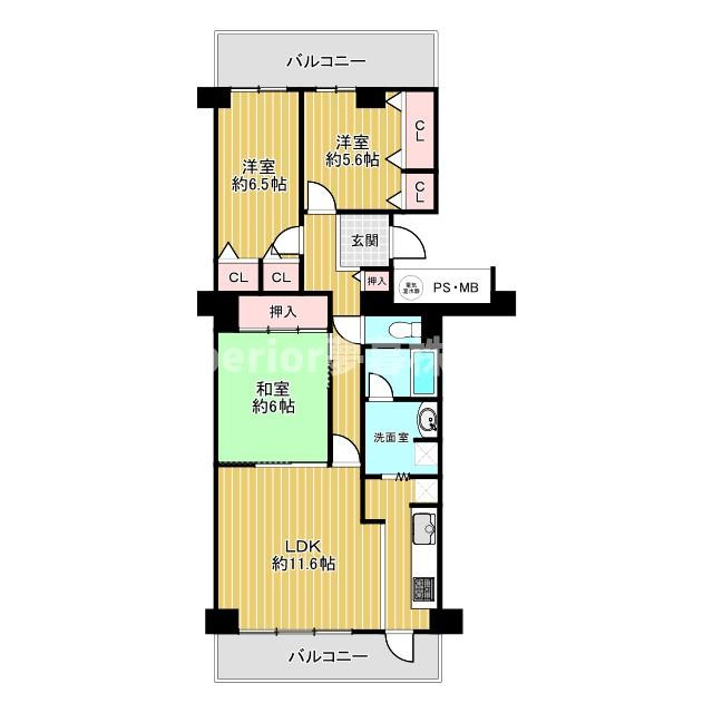 【中古マンション】大津東スカイハイツ