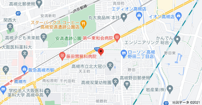 高月園の地図