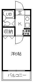 イーストドミトリーIの間取り
