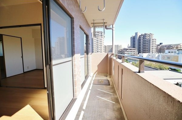 パレスロゼのバルコニー