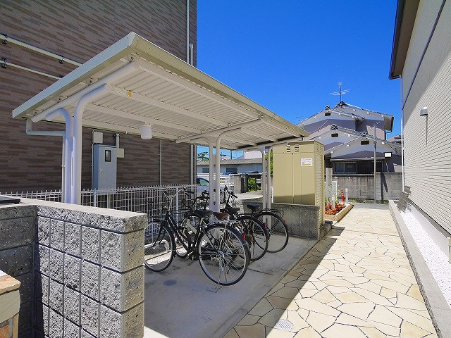 アプリコットⅡのその他共用部分|駐輪スペース