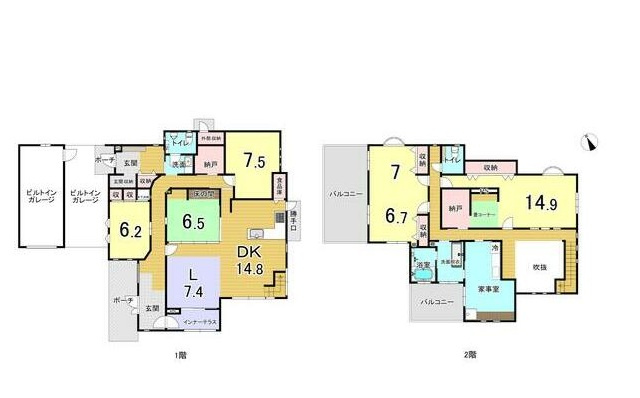 居相１丁目　戸建の間取り