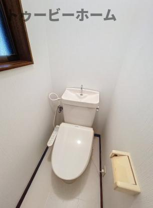 ヴィラパルステージⅠのトイレ|清潔感のあるトイレです