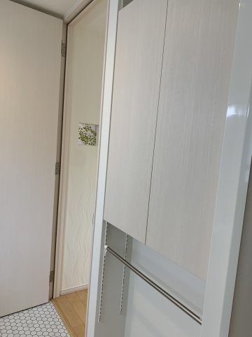 舞多聞西　一戸建ての洗面所|洗面所収納