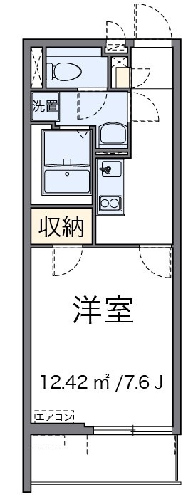 グラシアスツーの間取り