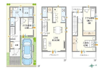 【間取り】 | 八尾市高安町南1丁目