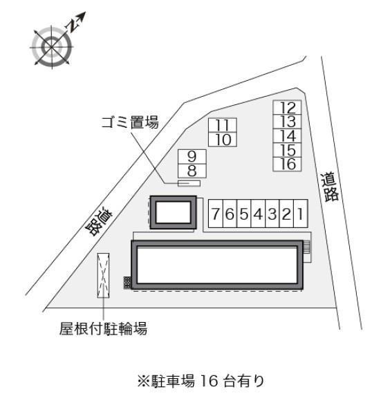 レオネクスト桑の葉の区画図