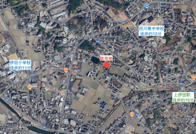 【地図】 | 伊田分譲地