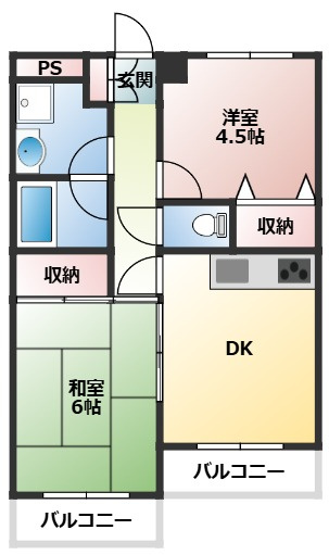 グランジュール南浦和の間取り