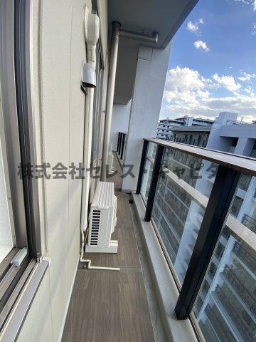 HARUMI　FLAG　SUN　VILLAGE　C棟のバルコニー