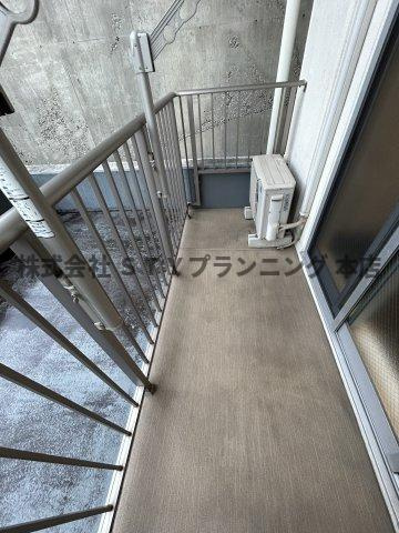 仲介手数料０円！ヒルズ・フドーのバルコニー