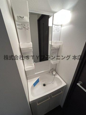 仲介手数料０円！ヒルズ・フドーの独立洗面台