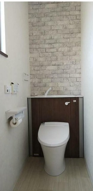 東温市南方のトイレ