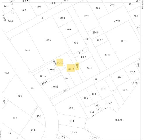 湊高台7丁目中古住宅の地図