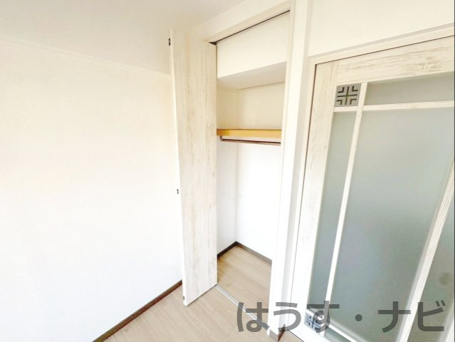 ロワールマンション篠栗の収納|枕棚付きのクローゼットは使い勝手が良いですね！