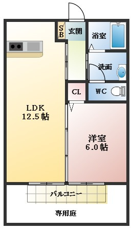 【間取り】 | ハイム ガドーレ
